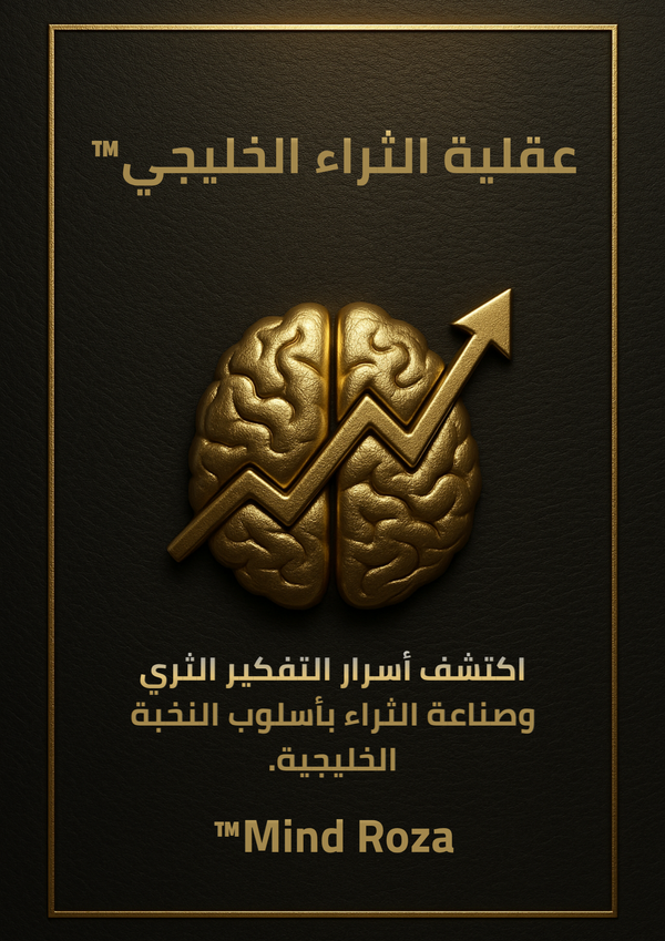 📘 عقلية الثراء الخليجي™ – الدليل الذهني لبناء الثروة الواعية